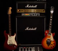 Les paul , Fender, Marshall JVM410 - 1960 4X12