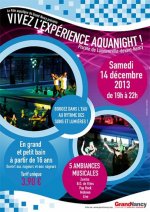 affiche concert aquanight 14/12/2013